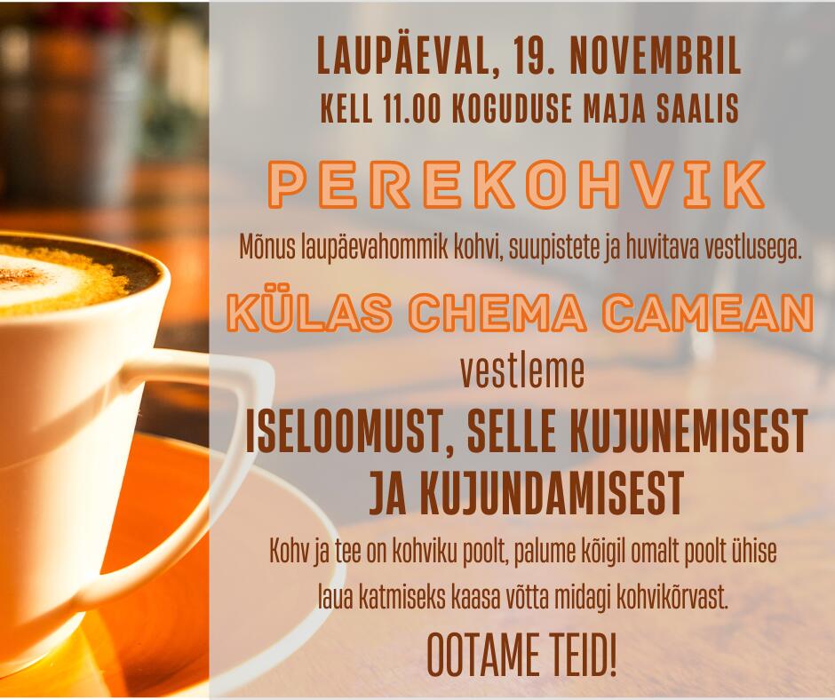 Perekohvik 19. novembril Perekohvik 19. novembril