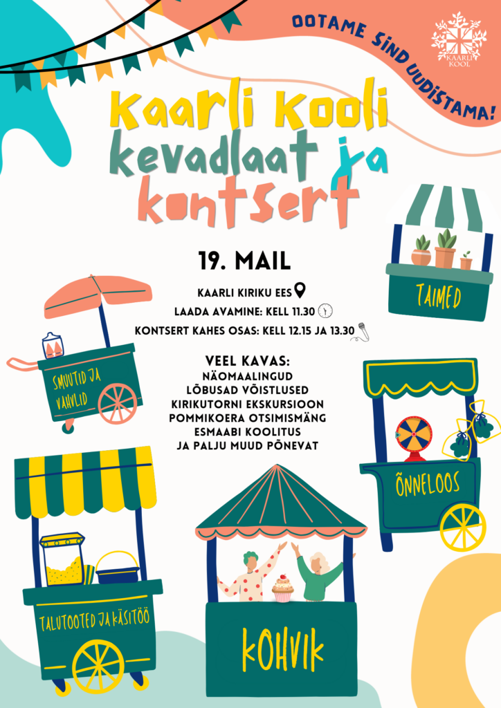 Kevadlaat tuleb taas!