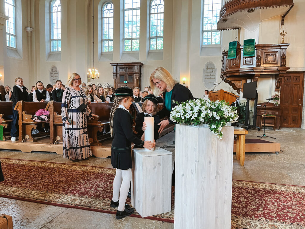 Eile tähistasime õppeaasta lõppu ilusa aktus-palvusega