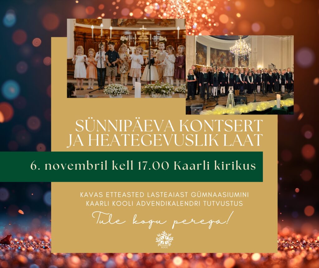 Tule kooli sünnipäevale! Tule kooli sünnipäevale!