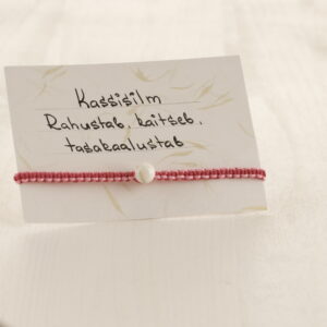 Käepael poolvääriskiviga - kassisilm