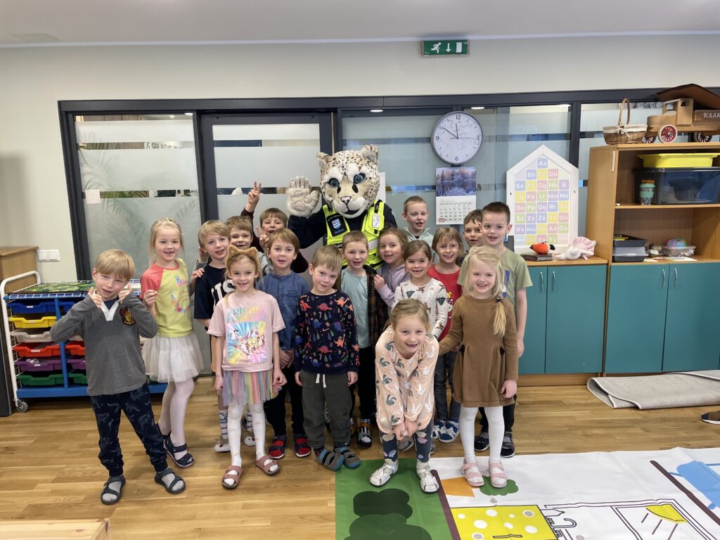 Munitsipaalpolitsei külastas lasteaeda