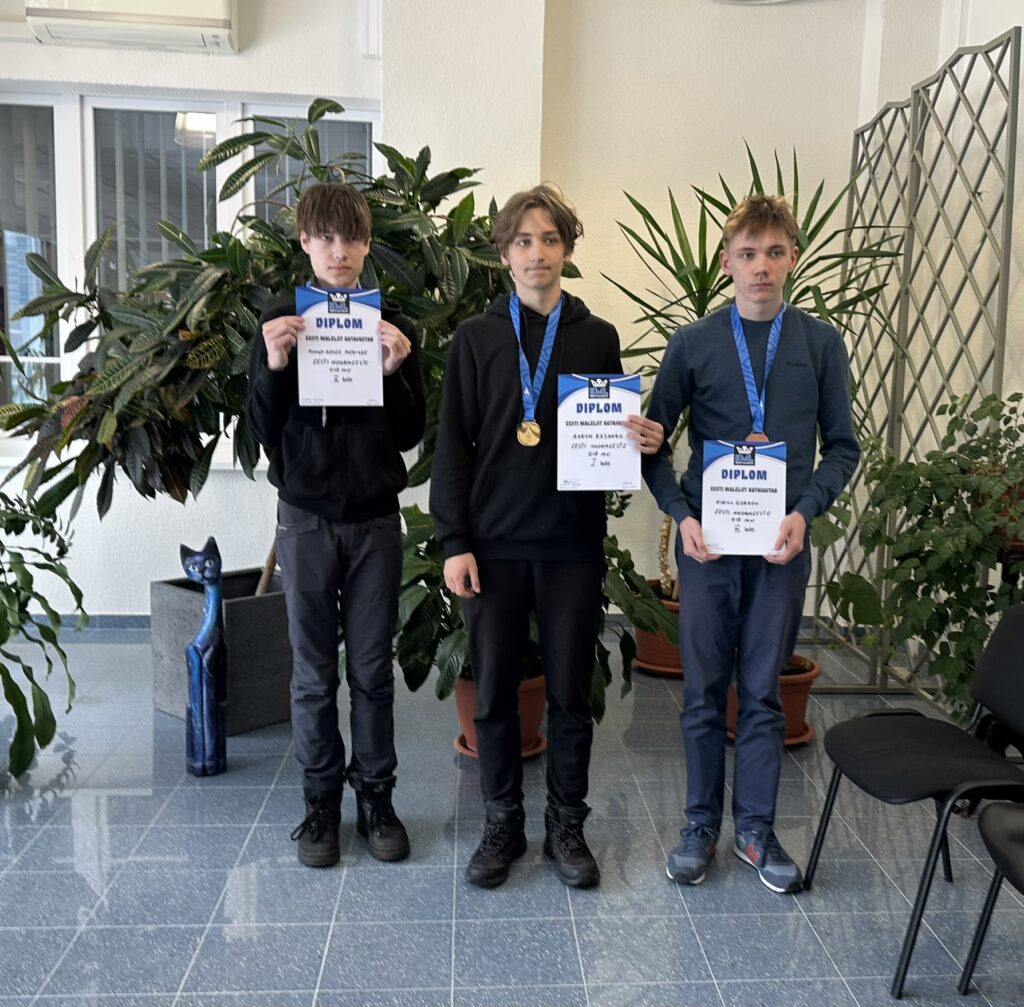 Aaron Rajandu 1. koht males