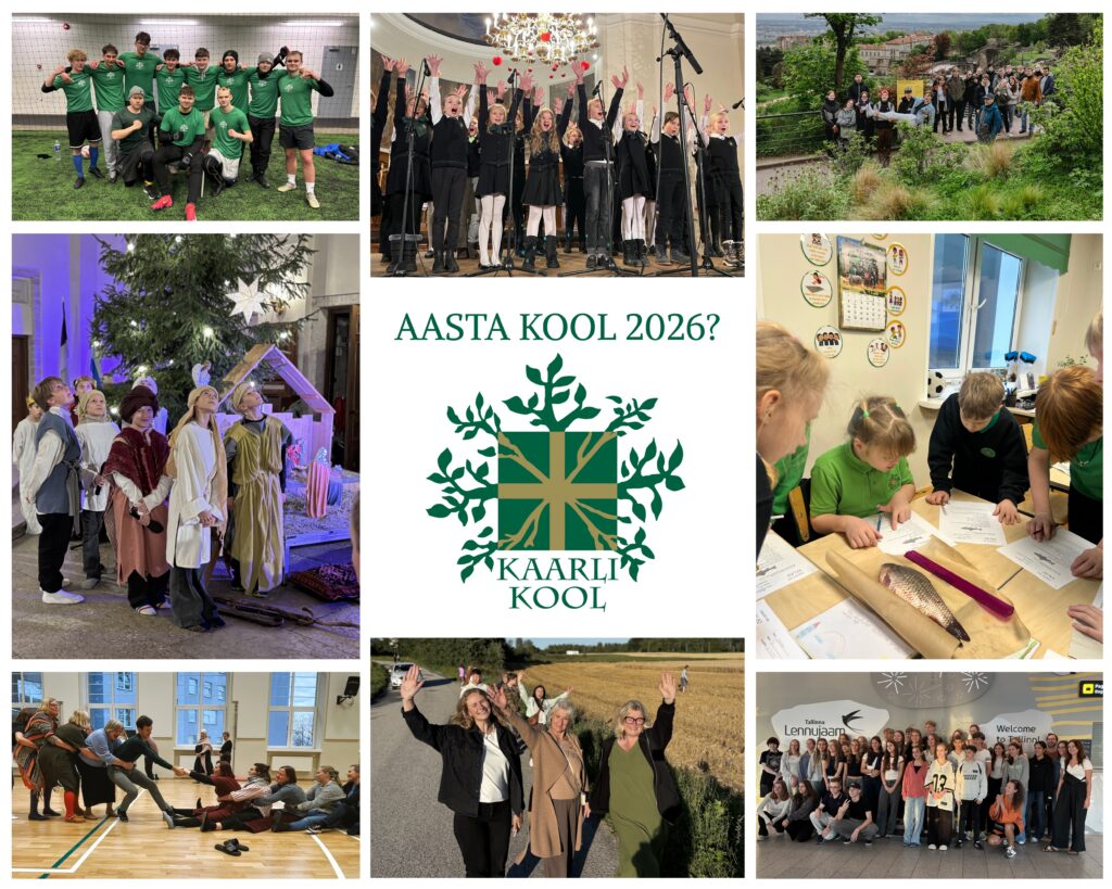 Hääleta Kaarli Kool Eesti aasta kooliks 2026!