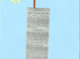 Elagu Eesti. Oliver (2a). Ubinad Laste looming